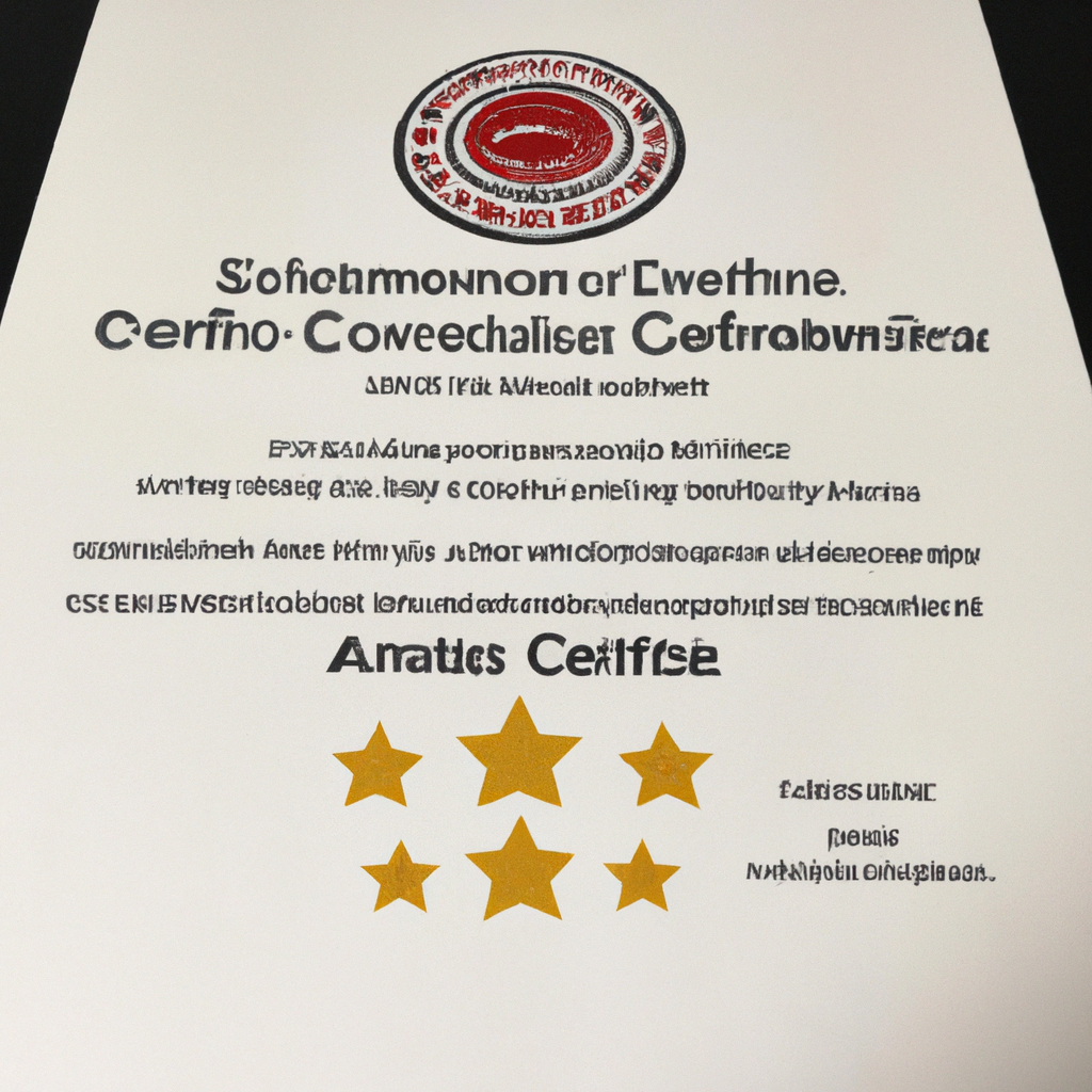 Certificato
